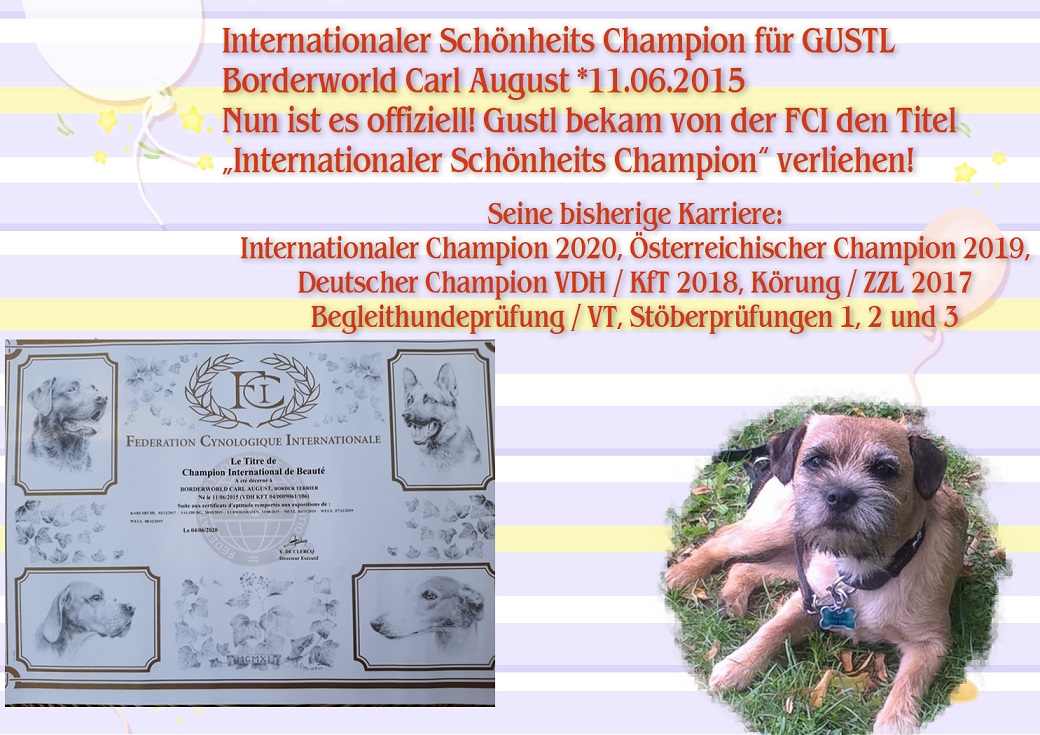 Gustl Internationaler Champion